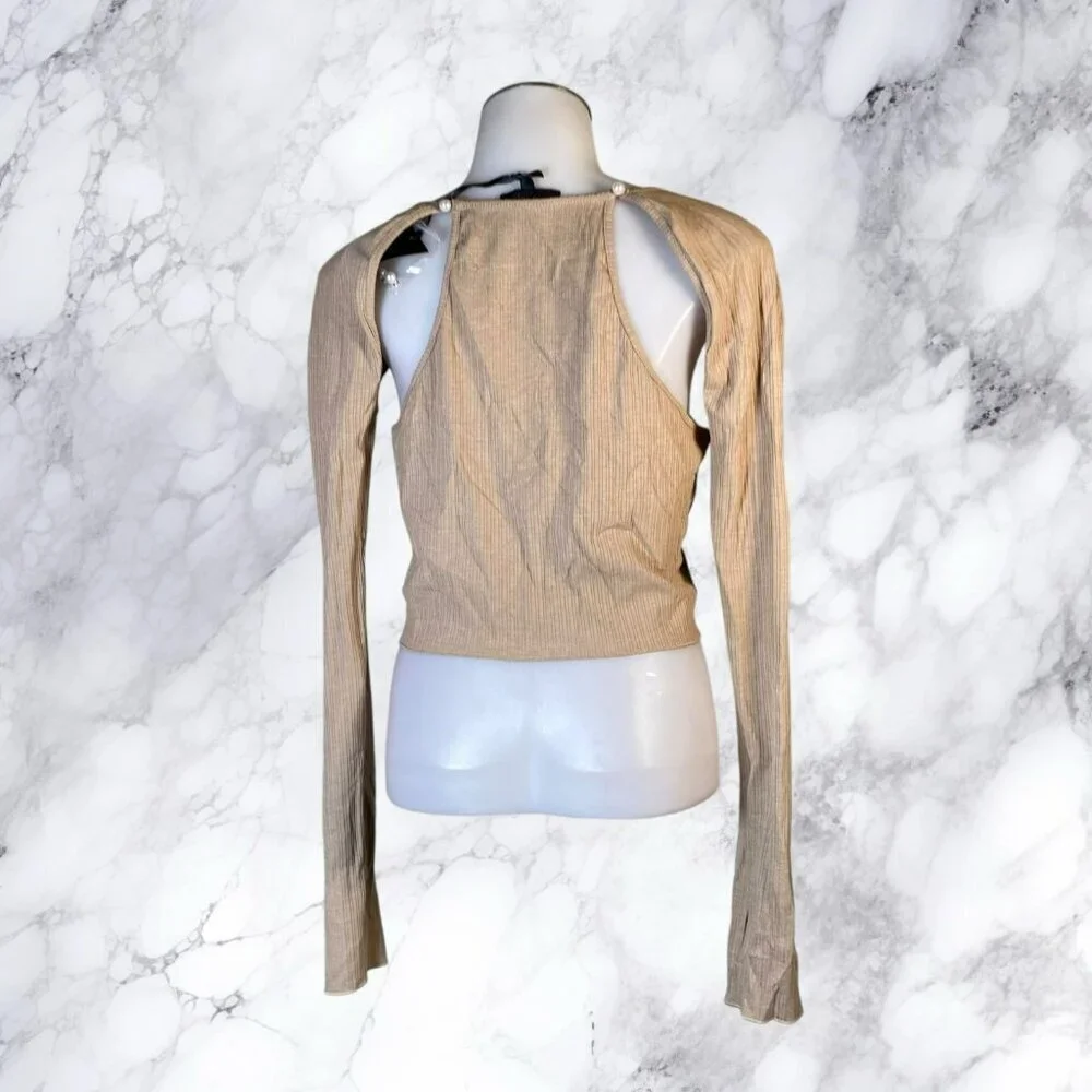 H:ours Simonetta Top and Mini Skirt - Camel